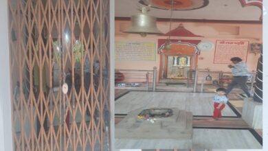 Photo of दसई के प्रसिद्ध मंदिर श्री राम रामेश्वर धाम मे बिती रात चोरो ने दान पेटी पर हाथ साफ किया….